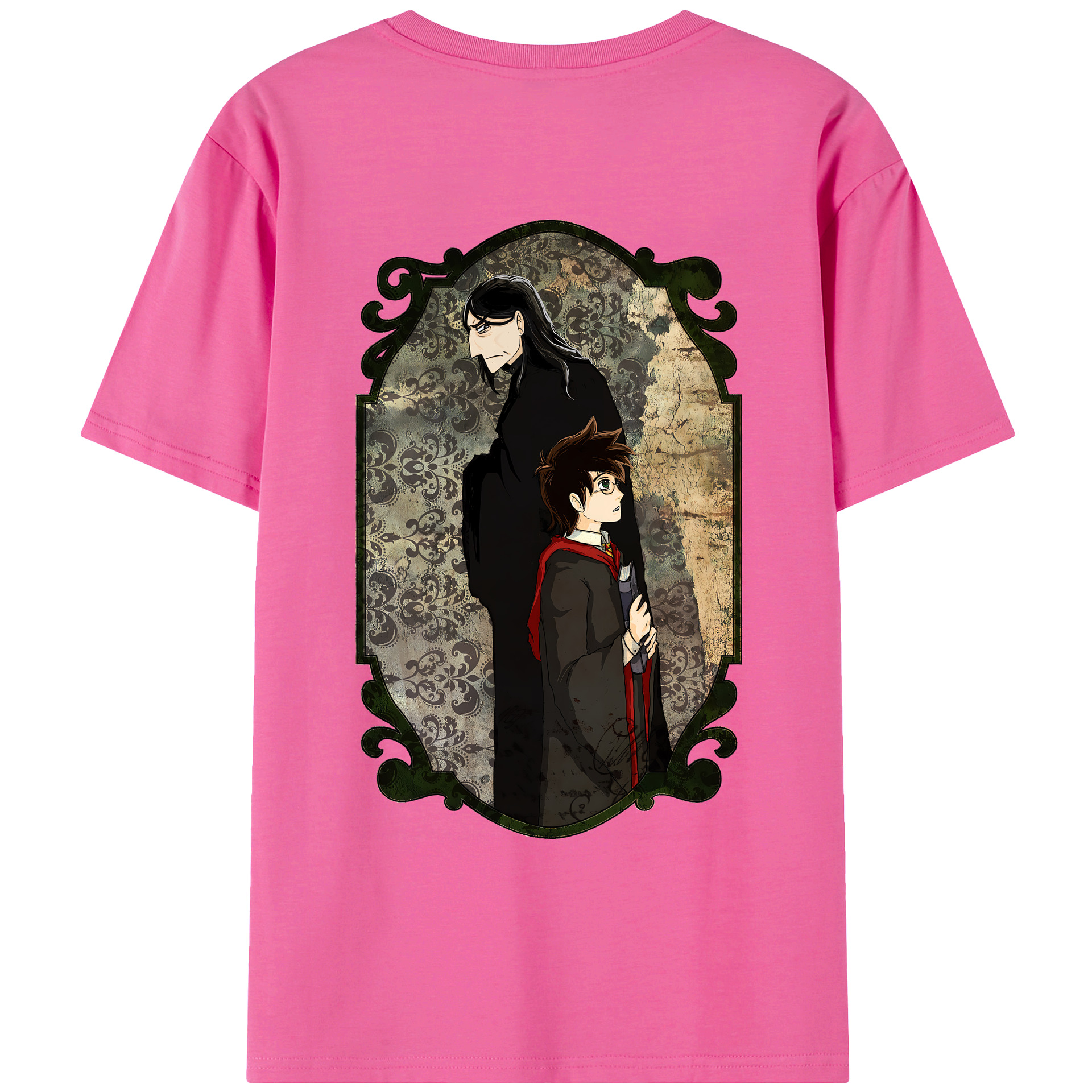 （画像用） Harry Potter ハリー・ポッターシリーズ レディース半袖Tシャツ(バックプリント)